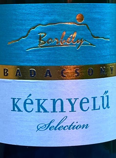 Borbély Kéknyelű Selection 2019